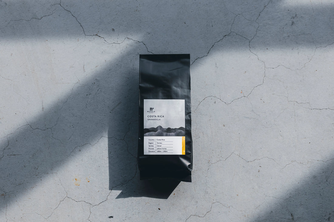 NOVOLD COFFEE ROASTERSのコスタリカ グラナディージャ縦構図