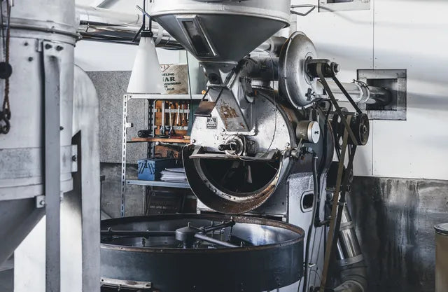 NOVOLD COFFEE ROASTERS 焙煎所の内観