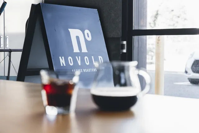 NOVOLD COFFEE ROASTERS 焙煎所の内観