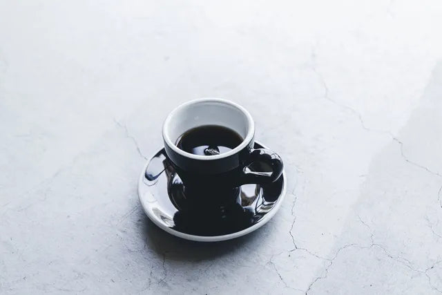 ハンドドリップで淹れたコーヒー