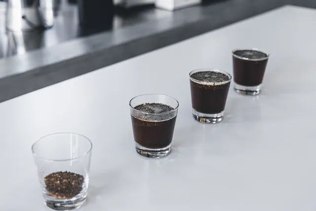 ハンドドリップで淹れたコーヒー