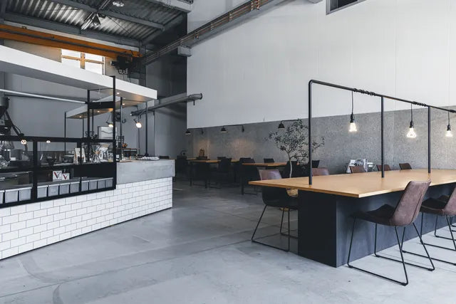 NOVOLD COFFEE ROASTERS 焙煎所の内観