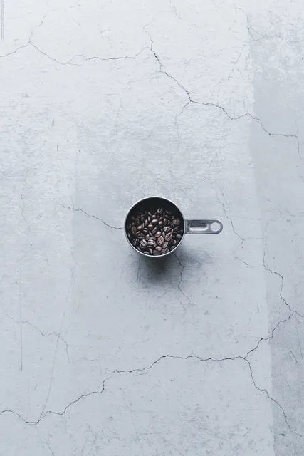 焙煎したコーヒー豆