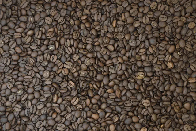 焙煎したコーヒー豆